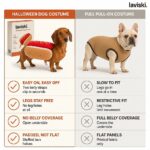 Wienna Hot Dog Pet Costume, comparison
